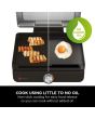 Ninja GR101UK Sizzle Low Smoke Indoor Grill & Flat Plate 