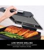 Ninja GR101UK Sizzle Low Smoke Indoor Grill & Flat Plate 