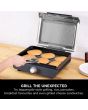 Ninja GR101UK Sizzle Low Smoke Indoor Grill & Flat Plate 
