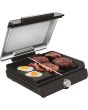 Ninja GR101UK Sizzle Low Smoke Indoor Grill & Flat Plate 