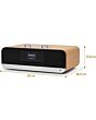Roberts BLUETUNE300L DAB+/FM/CD Bluetooth Radio Cherry Wood