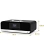 Roberts BLUETUNE300L DAB+/FM/CD Bluetooth Radio Black Ash
