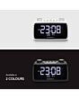 Roberts ORTUS4 FM/DAB/DAB+ Digital Radio with Bluetooth, Alarms and Over-Sized Display, Black
