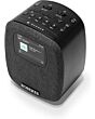 Roberts ORTUS5 FM/DAB/DAB+ Digital Clock Radio with Bluetooth, Alarms and Colour Display, Black