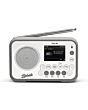 Roberts PLAY20 FM/DAB/DAB+ Digital Portable Radio, Rubber-Protected, Full Colour Screen, White