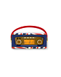 Roberts REVIVAL UNO BT DAB Radio With Bluetooth Union Jack