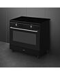Smeg CX91IMBL 90cm Concert Induction Range Cooker Black
