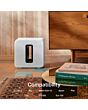 Sonos SUB G4 Bluetooth Smart Subwoofer With Airplay 2 White