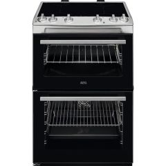 AEG CIX6500ABM Induction Electric Cooker with Double Oven