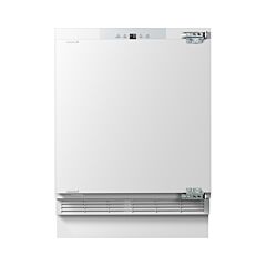 Fridgemaster MBUZ6097E 82cm High Integrated Under Counter Freezer - Fixed Door Fixing Kit - White - 