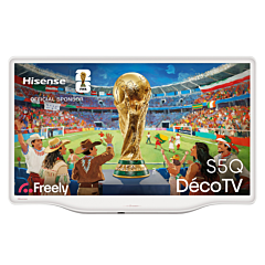 Hisense 32S5QTUK 32 inch QLED Full HD HDR Smart TV with Freely 