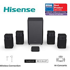 Hisense HT SATURN Dolby Atmos / DTS:X Wireless Home Cinema Speaker System 