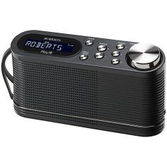 Roberts PLAY10 BK DAB Radio, FM Black