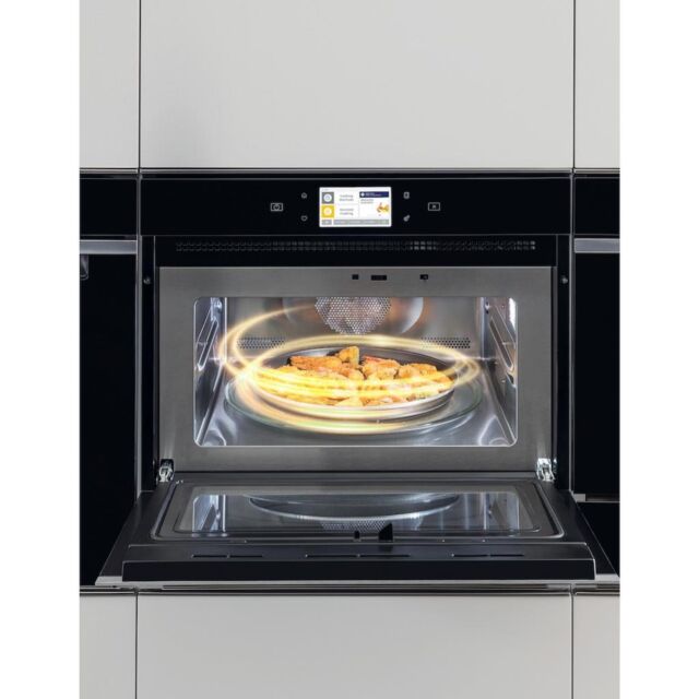 Whirlpool W11I MW161 UK W Collection Built-In Microwave Oven - Dark Grey
