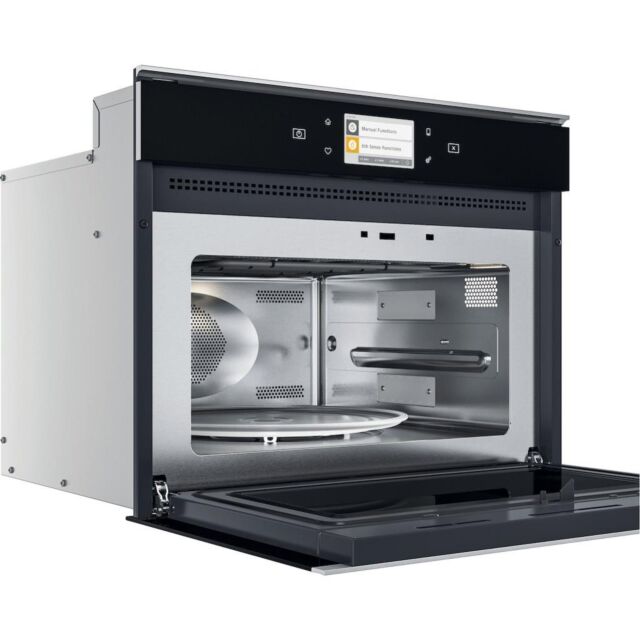 Whirlpool W11I MW161 UK W Collection Built-In Microwave Oven - Dark Grey