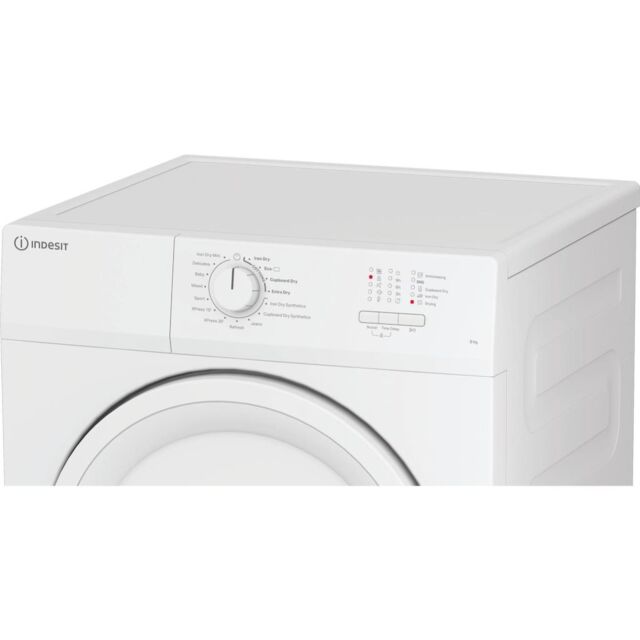 Indesit CYDA81WWGLUK 8kg Vented Tumble Dryer - White