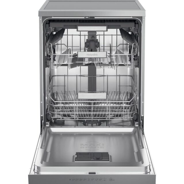 Hotpoint Full Size Freestanding Dishwasher - Stainless Steel - 15 Place Settings - C Rated - H7F HP43 X UK