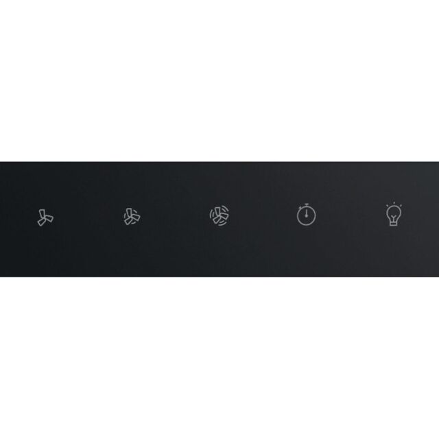 Hotpoint PHVP 62F LT K Cooker Hood - Black