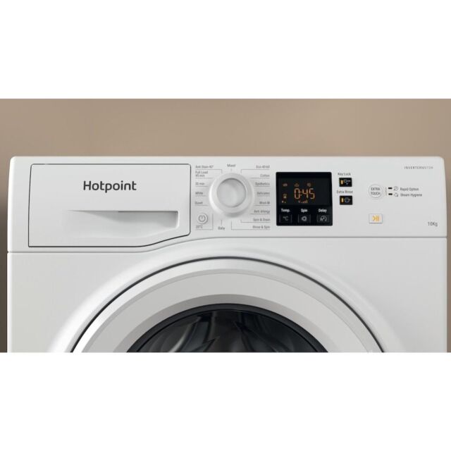 Hotpoint NSWM1045CWUKN Freestanding Washing Machine