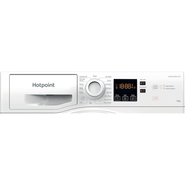 Hotpoint NSWM1045CWUKN Freestanding Washing Machine
