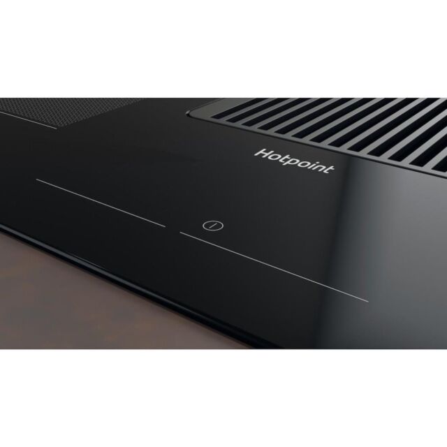Hotpoint PVH92BK 90cm Vented Induction Hob with Downdraft