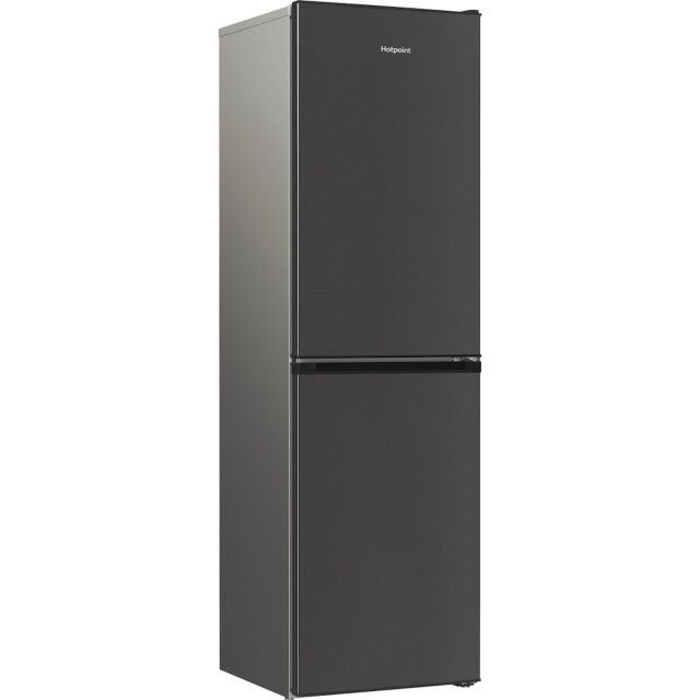 Hotpoint HPKH1261XBR4UK Freestanding No Frost 50/50 Fridge Freezer - Dark Grey