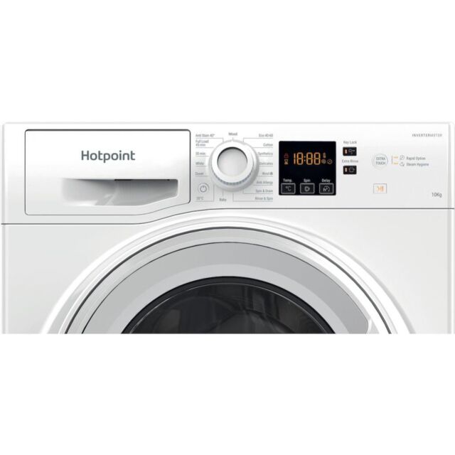 Hotpoint NSWM1045CWUKN Freestanding Washing Machine