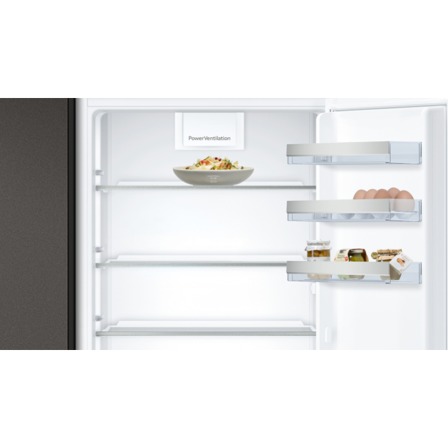 Neff KI7862SF0G, Built-in fridge-freezer with freezer at bottom
