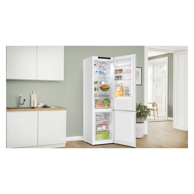 Bosch KGN392WDFG, Free-standing fridge-freezer with freezer at bottom