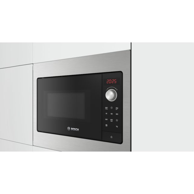 Bosch BFL523MS3B, Built-in microwave oven