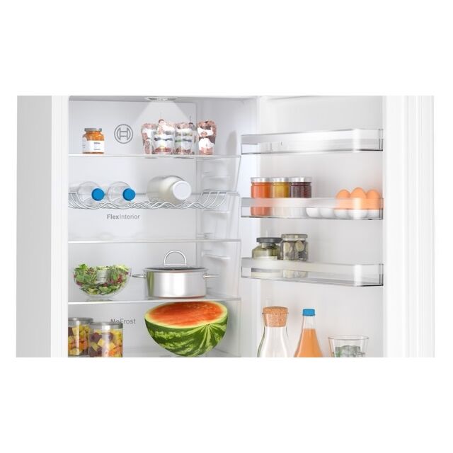 Bosch KGN392WDFG, Free-standing fridge-freezer with freezer at bottom