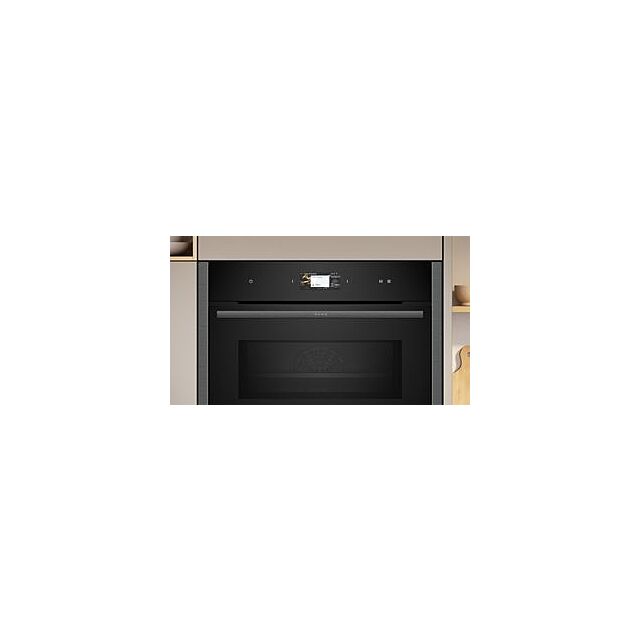 Neff C24MS31G0B, Built-in compact oven with microwave function