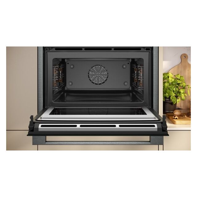 Neff C24MS31G0B, Built-in compact oven with microwave function