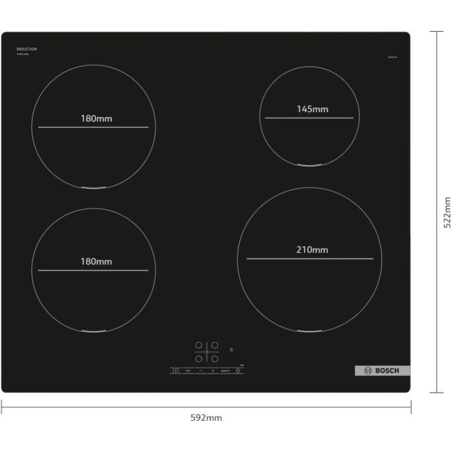 Bosch PUE611BB5E, Induction hob