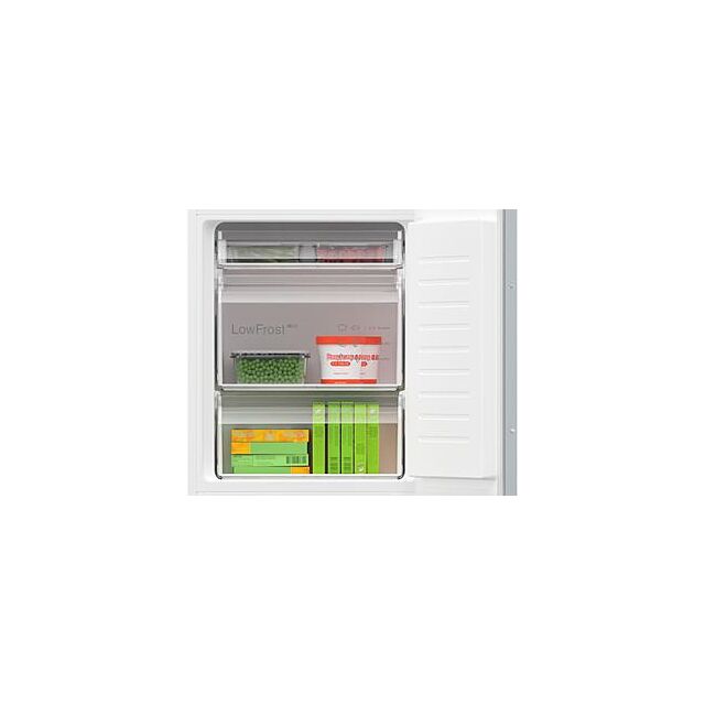 Bosch KIV86VSE0G, Built-in fridge-freezer with freezer at bottom