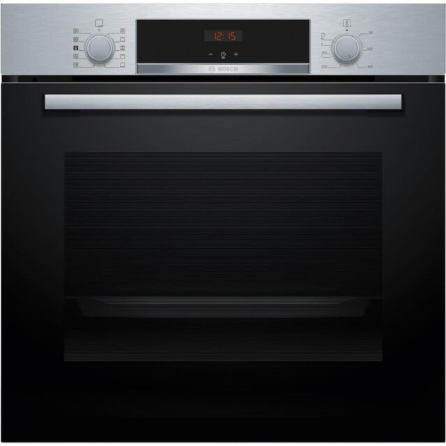 Bosch HQA534BS3B, Built-in oven with added steam function