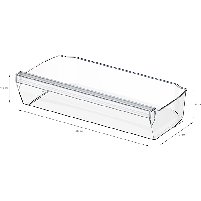 Bosch KUR21VFE0G, Built-under fridge