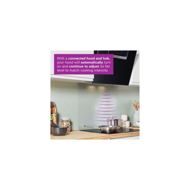 Bosch DWK87FN60B, Wall-mounted cooker hood