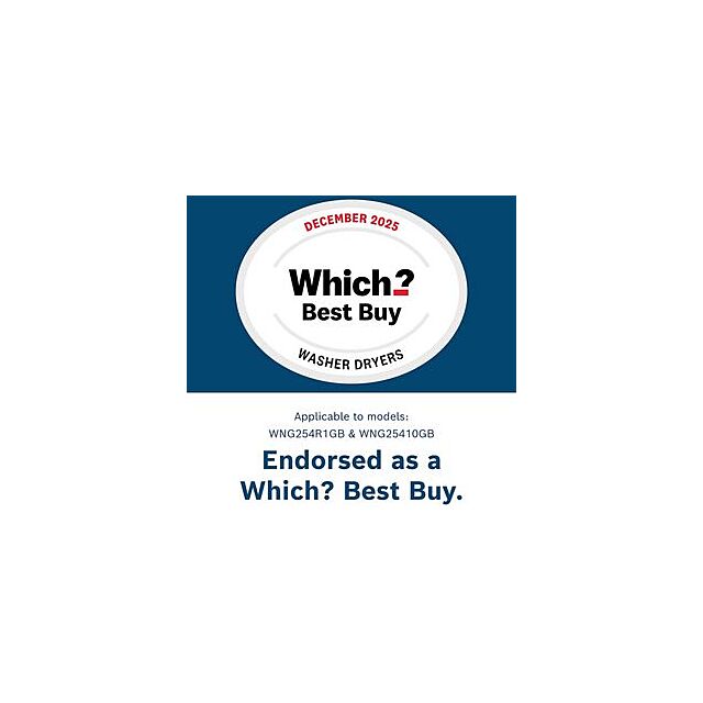 Bosch WNG254R1GB, Washer dryer