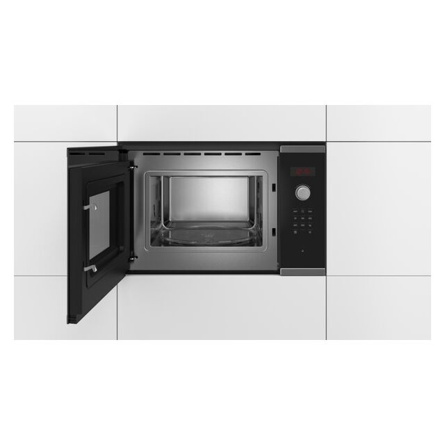 Bosch BFL553MS0B, Built-in microwave oven