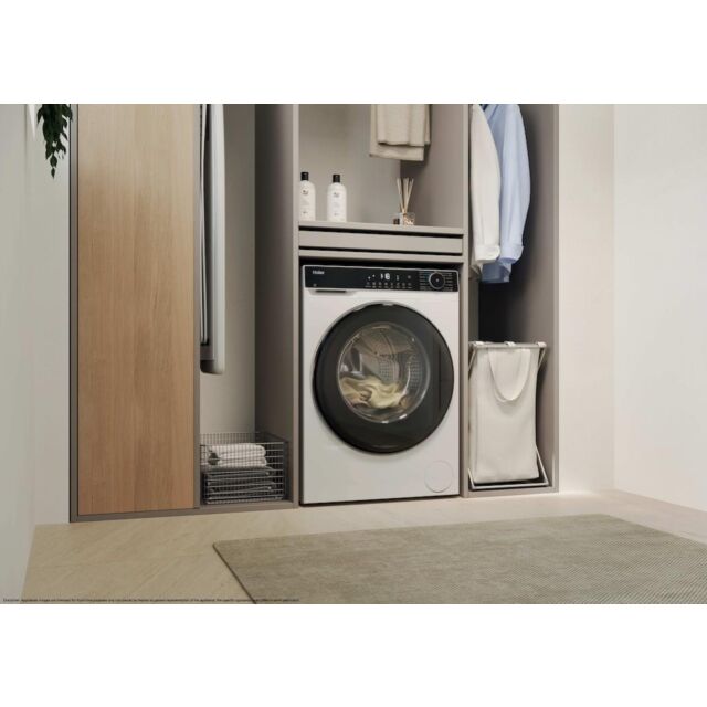 Haier I-Pro Series 7 Plus HW10GBD14979SUUK 10kg Washing Machine with A Energy Rating - Graphite