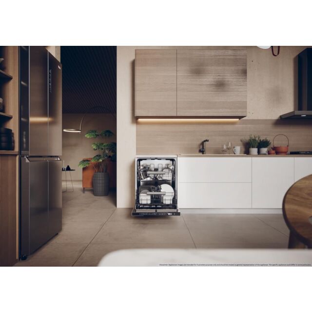 Haier XF 5C7M0W-80 Freestanding 60cm 15 Place Dishwasher with C Energy Rating - White