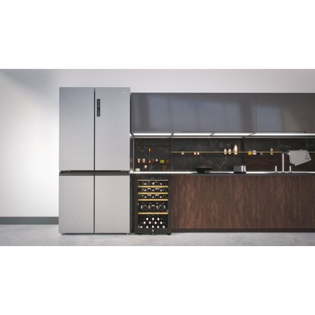Haier HCR59F19ENMM Cube 90 Series 5 Four Door French Style Fridge Freezer