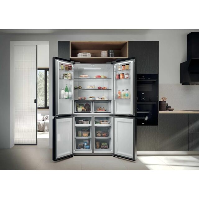 Haier HCR39F19ENPT Four Door French Style Fridge Freezer