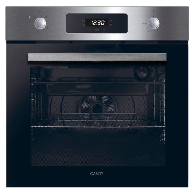 Candy Idea F CM955NRL/CA 70L Built-In Electric Single Oven - Black/Stainless Steel - A+ Rated