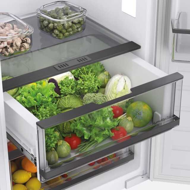 Haier HAMS518EWK Built-In Fridge - White - E Rated