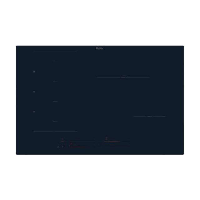 Haier HAMTB86IRCS 80cm Induction Hob - Black