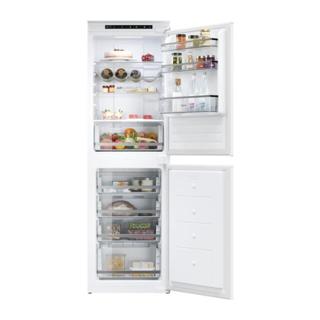 Haier HB50T618FMK Built-In Fridge Freezer - White - E Rated