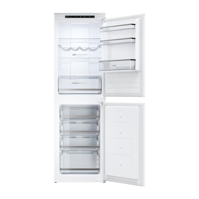 Haier HB50T618FMK Built-In Fridge Freezer - White - E Rated