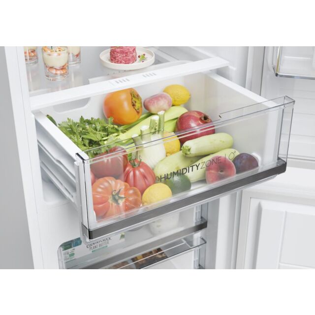 Haier HB50T618FMK Built-In Fridge Freezer - White - E Rated